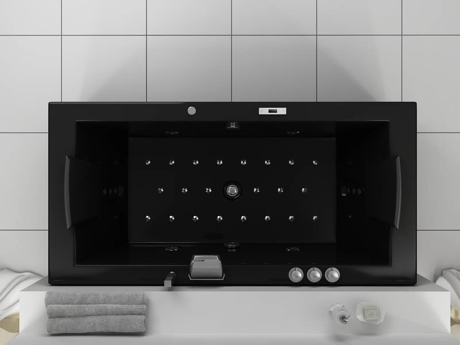 Whirlpool Torino 182x90cm Bla